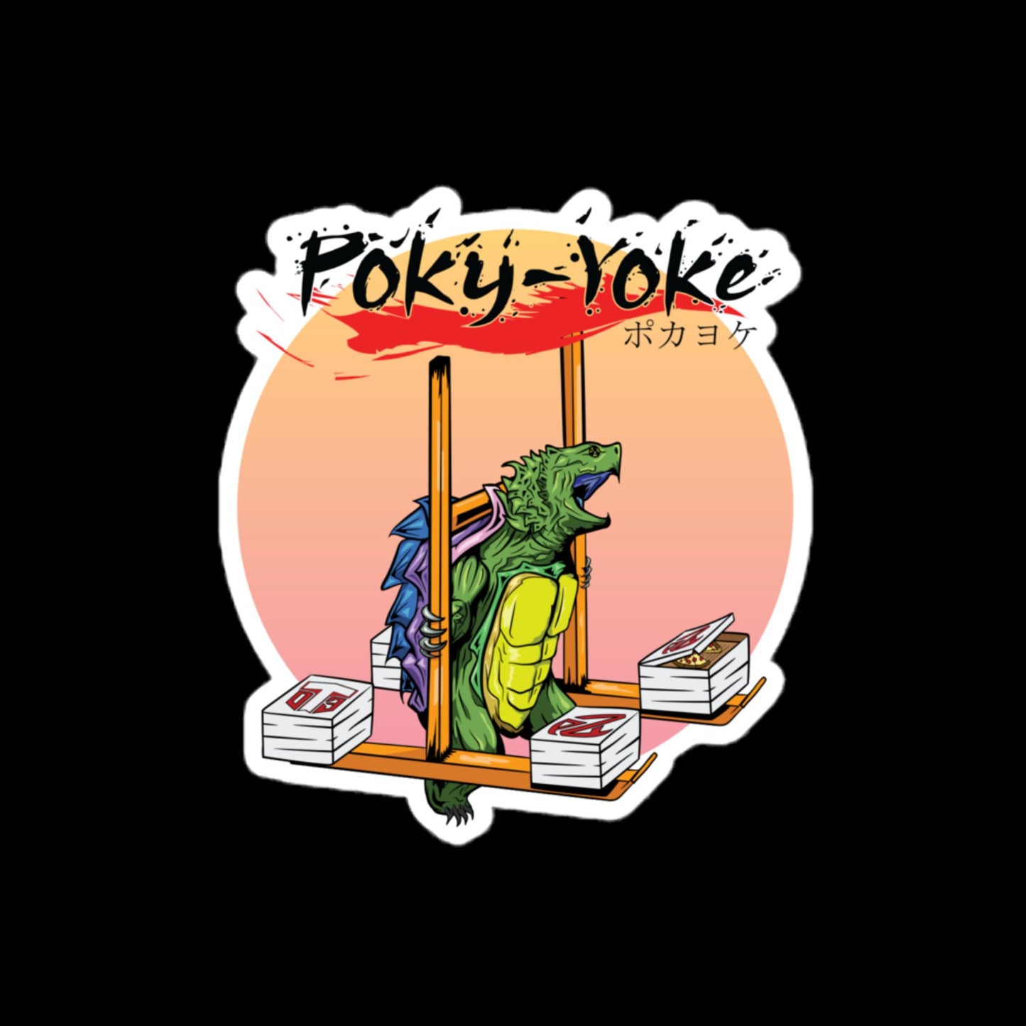 Poky-Yoke Sticker